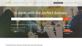 
                            5. Domain names | Domain name registration, email and ... - Easily.co.uk - Portal Easily Co Uk