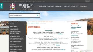 
                            3. Domestic Relations | Montgomery County, PA - Official Website - Montgomery County Pa Child Support Portal