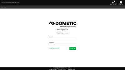 Dometic Parts Web
