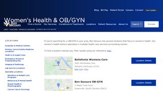 
Dominion Womens Health, Inc. | Richmond, VA | Bon Secours Health ...
