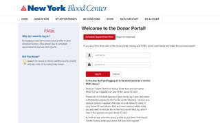 
                            1. Donor Portal | New York Blood Center - Nybloodcenter Portal