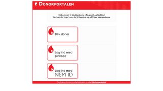 
                            6. Donorportal - Bloddonor Portal