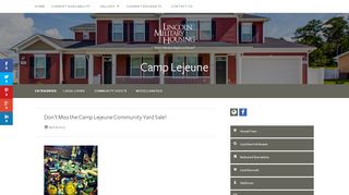 
                            5. Don't Miss the Camp Lejeune Community Yard Sale! - Lejeune Yard Sales Portal
