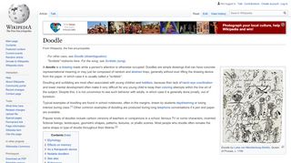 
                            8. Doodle - Wikipedia - Doddle Learn Student Portal