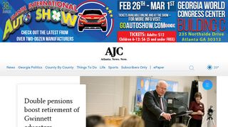 
Double pensions boost retirement of Gwinnett educators  
