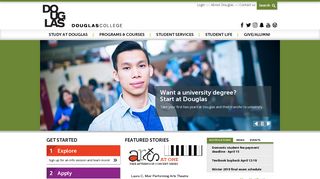 
                            7. Douglas College - Uvic Mypage Portal