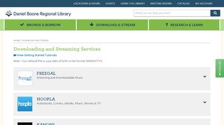 
                            6. Download and Stream – Daniel Boone Regional Library - Dbrl Portal