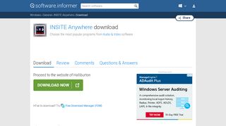 
                            6. Download INSITE Anywhere by Halliburton - Insite Anywhere Login