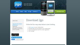
                            1. Download now - 2go - 2go Portal And Chat Online