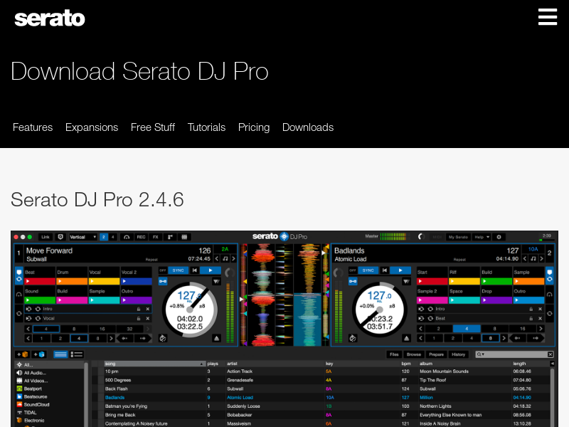 
                            4. Download - Serato DJ Pro 2.4.6 - DJ Software