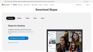 
                            6. Download Skype | Free calls | Chat app - Skype Sign Up Download