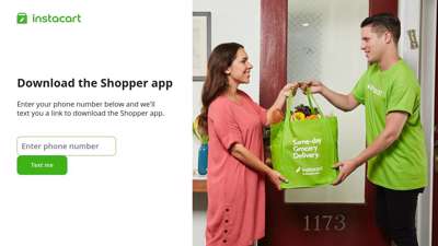 Download the Shopper app - Instacart