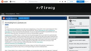 
                            5. Downloading from e-yearbook.com : Piracy - Reddit