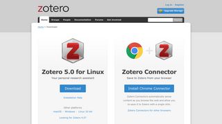 
                            1. Downloads - Zotero - Zotero Sign In