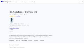 
                            4. Dr. Abdulkader Dahhan, MD - Reviews - Harlan, KY - Healthgrades - Dr Dahhan Patient Portal
