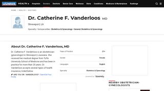 
                            4. Dr. Catherine Vanderloos, Obstetrician-Gynecologist in Shreveport, LA ... - Dr Vanderloos Patient Portal