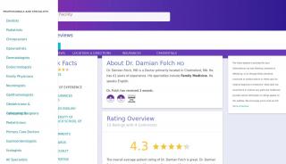 
Dr. Damian Folch MD Reviews | Chelmsford, MA | Vitals.com

