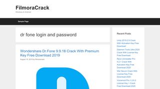 
                            4. dr fone login and password Archives - FilmoraCrack - Dr Fone Free Login