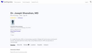 
                            6. Dr. Joseph Shanahan, MD - Reviews - Raleigh, NC - Healthgrades - Shanahan Rheumatology Patient Portal
