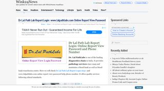 
                            8. Dr Lal Path Lab Report Login: www.lalpathlabs.com Online ... - Lal Path Lab Online Report Login