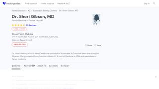 
                            4. Dr. Shari Gibson, MD - Reviews - Scottsdale, AZ - Healthgrades - Shari Gibson Patient Portal
