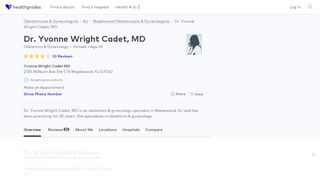 
                            5. Dr. Yvonne Wright Cadet, MD - Reviews - Maplewood, NJ - Dr Yvonne Wright Cadet Patient Portal