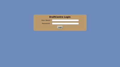 DraftCentre Login - RinkNet