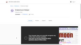 
                            7. Drakemoon Helper - Google Chrome - Drakemoon Sign In