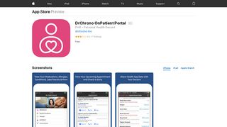 
                            5. DrChrono OnPatient Portal on the App Store - iTunes - Apple - Onpatient Portal Login