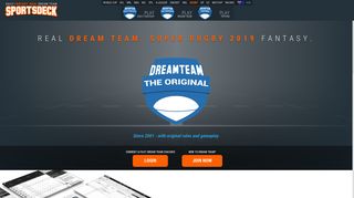 
                            3. Dream Team - Super Rugby | Fantasy Super ... - Sportsdeck.com - Super Rugby Fantasy League Portal