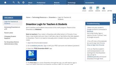 
                            10. Dreambox / Login for Teachers & Students