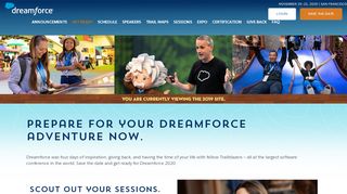
                            3. Dreamforce 19: Get Ready - Salesforce - Dreamforce Portal