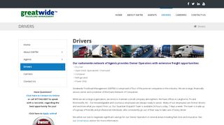 
                            2. Drivers - Greatwide Truckload Management - Greatwide Driver Portal