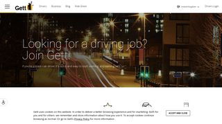
                            4. Driving Jobs - Gett - Gett Driver Portal