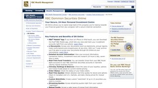 
DS Online - RBC Dominion Securities  
