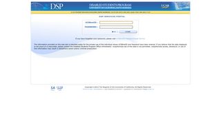 
                            3. DSP Services Portal - Uscb Portal