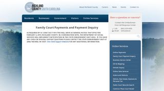 
                            4. DSS Child Support - Richland County - Richland County Child Support Portal