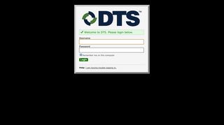 
                            1. DTS Login - Dts Deposit Portal
