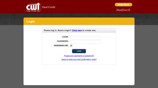 
                            5. Dual Enroll - Cwidaho Cc Portal