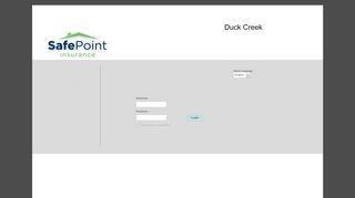 
                            5. Duck Creek - Safepoint Agent Portal