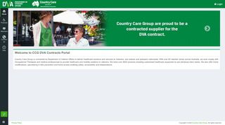
                            3. DVA Contracts - Country Care Group - Caregroup Portal