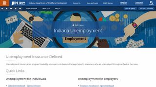 
                            8. DWD: Indiana Unemployment - IN.gov - Unemployment Indiana Self Claim Portal