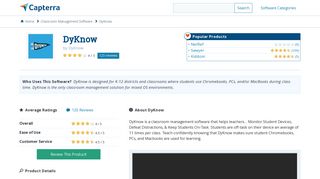 
                            6. DyKnow Reviews and Pricing - 2020 - Capterra - Dyknow Cms Portal