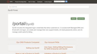 
                            4. DynID Portal | Dyn Help Center - Dynid Portal