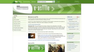 
                            3. e-asTTle: Home - Asttle Portal