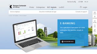 
                            2. e-banking | BCF - Banque Cantonale de Fribourg - Bcf E Banking Login