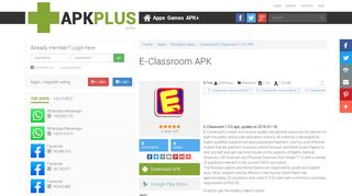 
                            9. E-Classroom APK version 1.0.5 | apk.plus