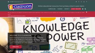 E-Classroom: Education worksheets for Grade R - 12 - Sa Worksheets Login
