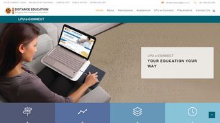 e-CONNECT - Online Portal Distance Education LPU - Lpu E Connect E Learning Portal