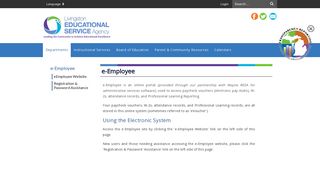 
                            5. e-Employee - Livingston Educational Service Agency - Wayne Resa Employee Login
